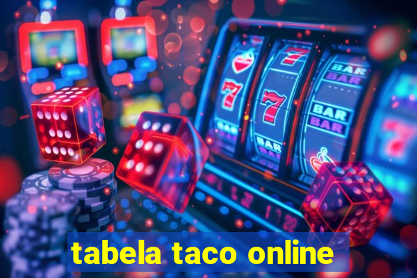 tabela taco online